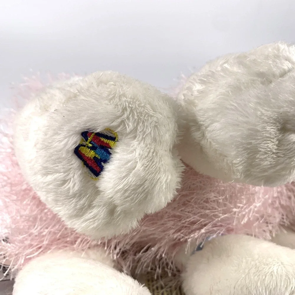 Webkinz Ganz Plush HM228 Pink & White Dog NEW w/ Sealed Code All Tags